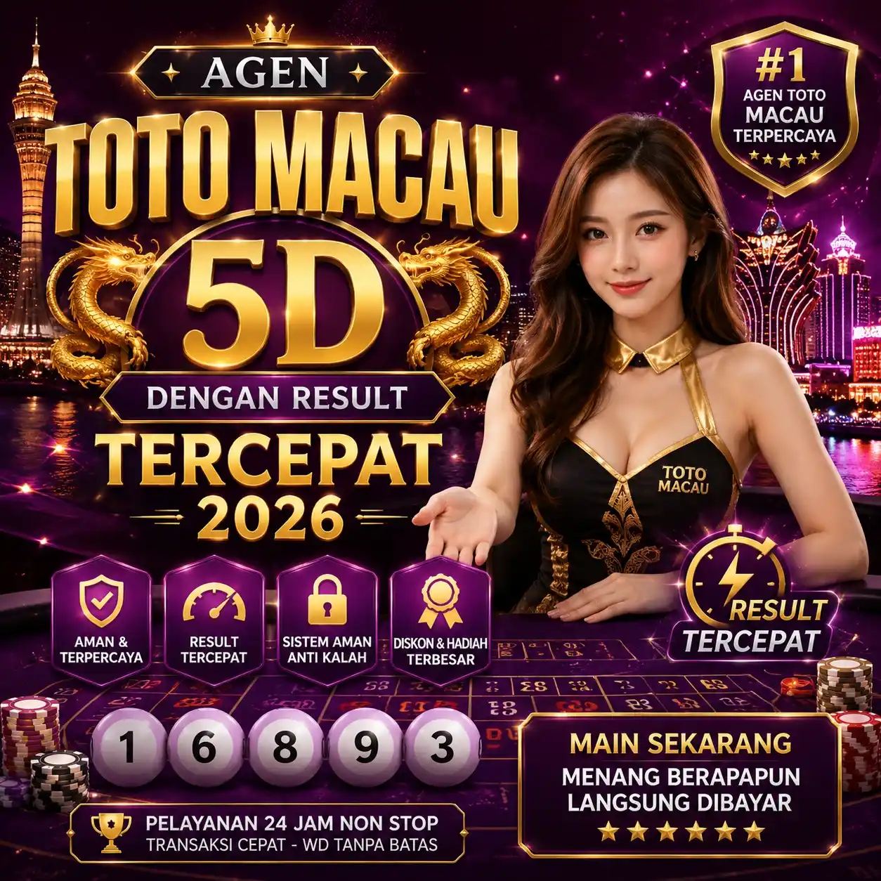 MEKAR11 - Agen Toto Macau 5D Dengan Result Tercepat 2026